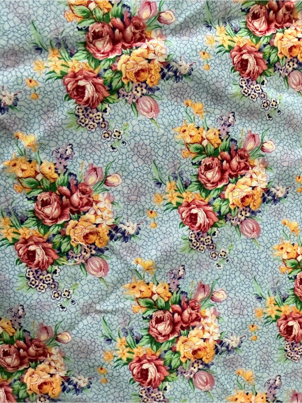 Daisy Kingdom 1992 Wellbeck chintz fabric